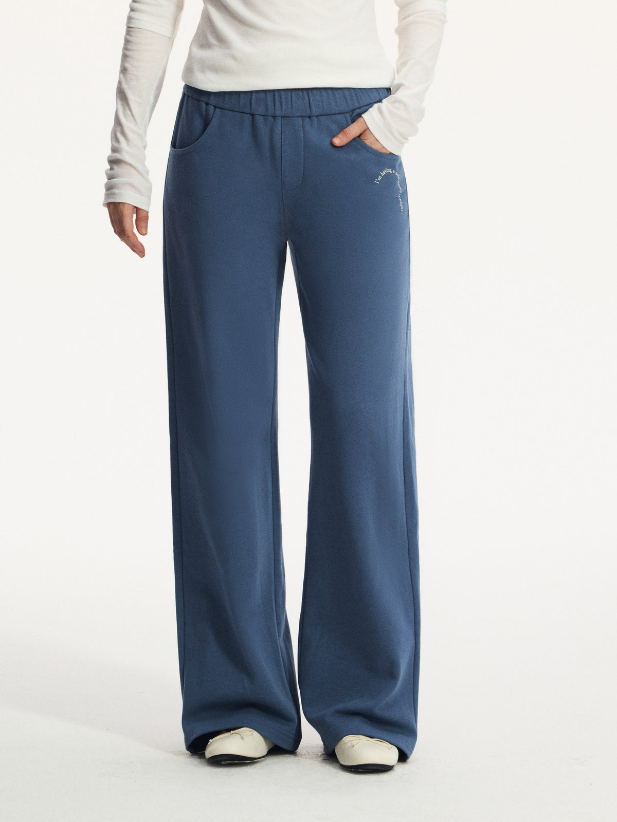 Sloan Graphic Zip-Up Hoodie Set - Joggers