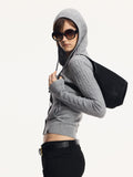 Cable-Knit Layered Top