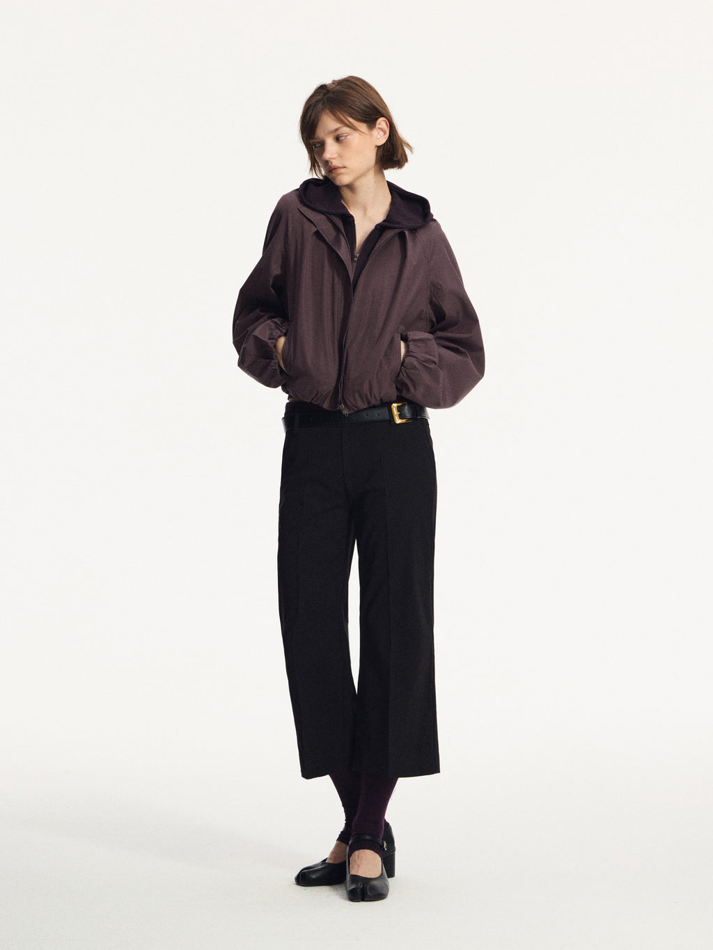 Tencel Wool Blend Utility Jacket